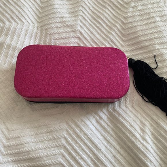 Marc Jacobs Pink and Black Leopard Print Clutch - Picture 5 of 8